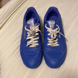 REEBOK CLASSIC MENS SIZE 11 med royal blue